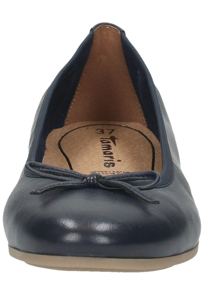 Tamaris Ballerinas Leder Blau