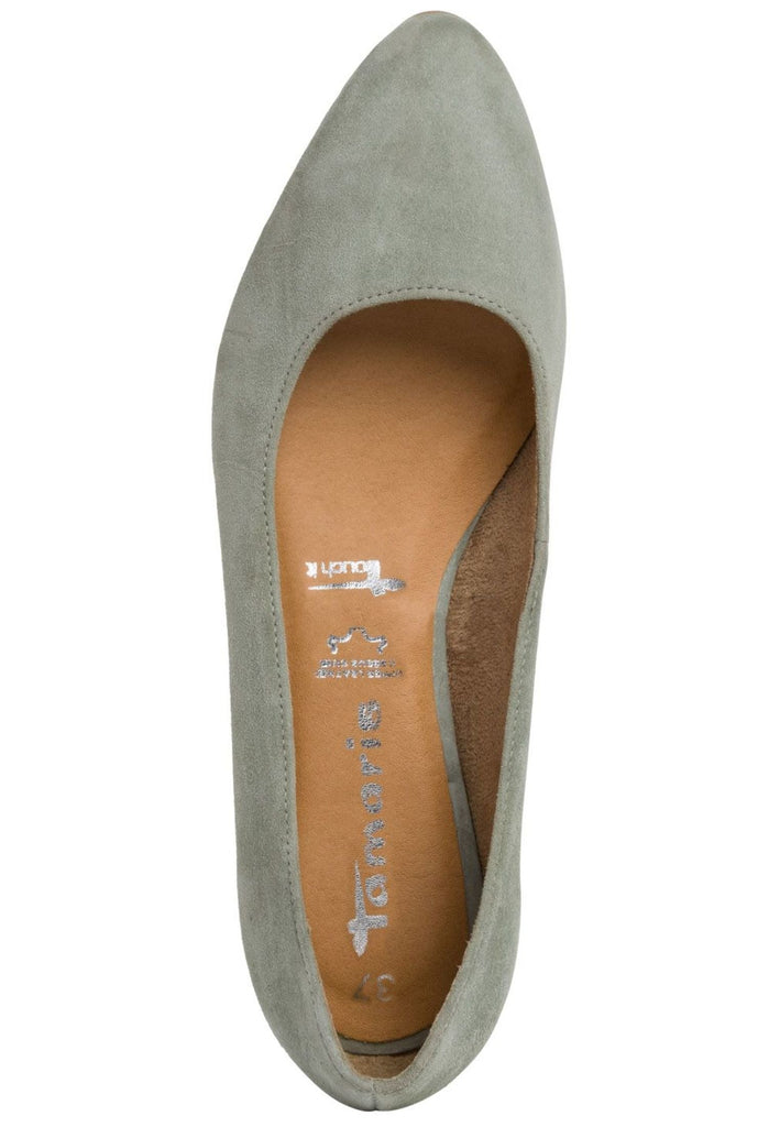 Tamaris Ballerinas Leder Grau