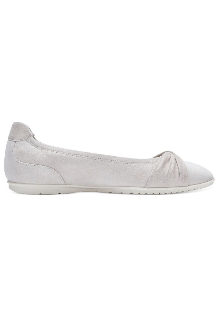 Tamaris Ballerinas Leder Ivory