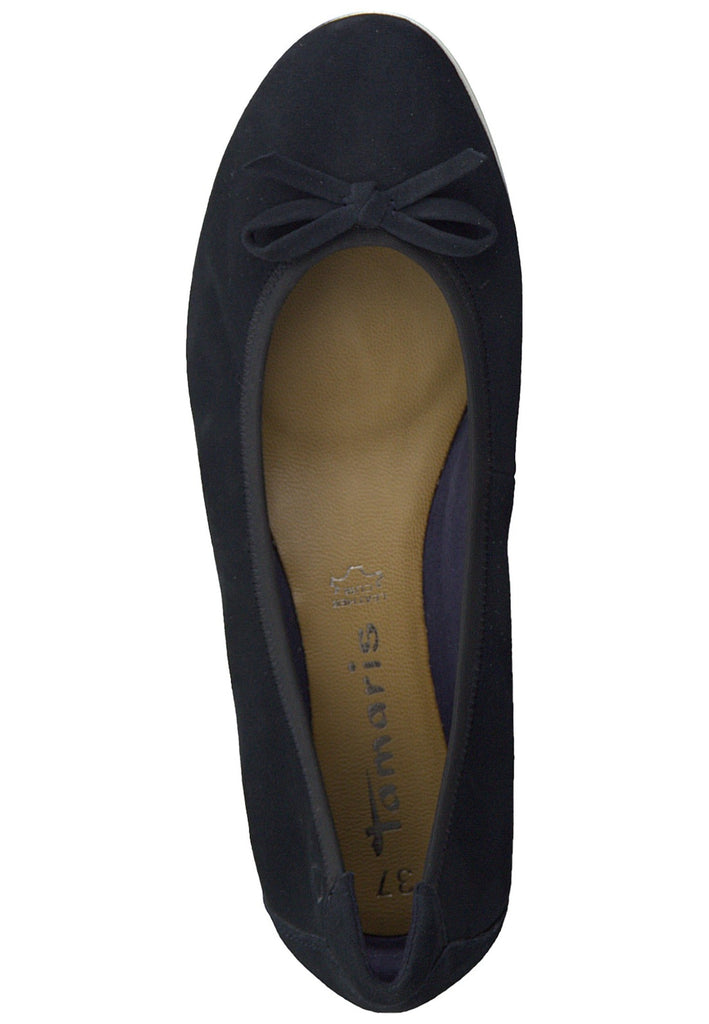 Tamaris Ballerinas Leder Navy