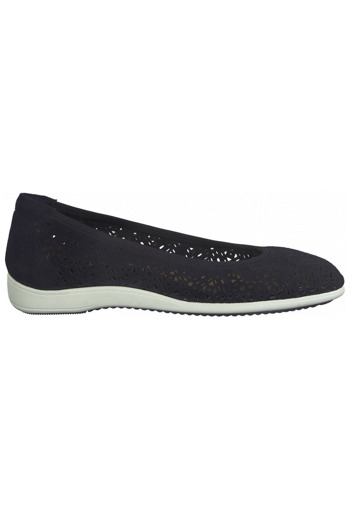 Tamaris Ballerinas Leder Navy