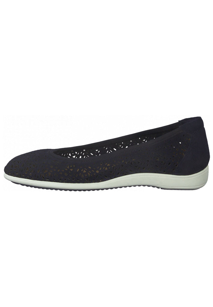 Tamaris Ballerinas Leder Navy