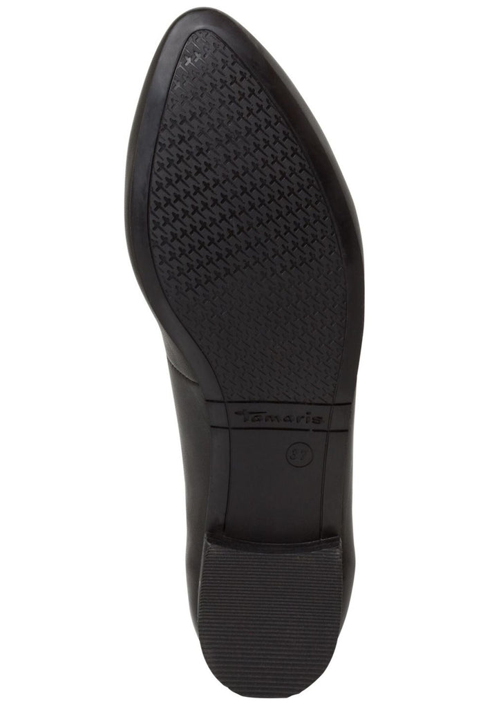 Tamaris Ballerinas Leder Schwarz