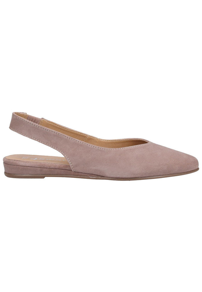 Tamaris Ballerinas Leder Taupe