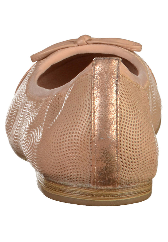 Tamaris Ballerinas Leder/Textil Rose