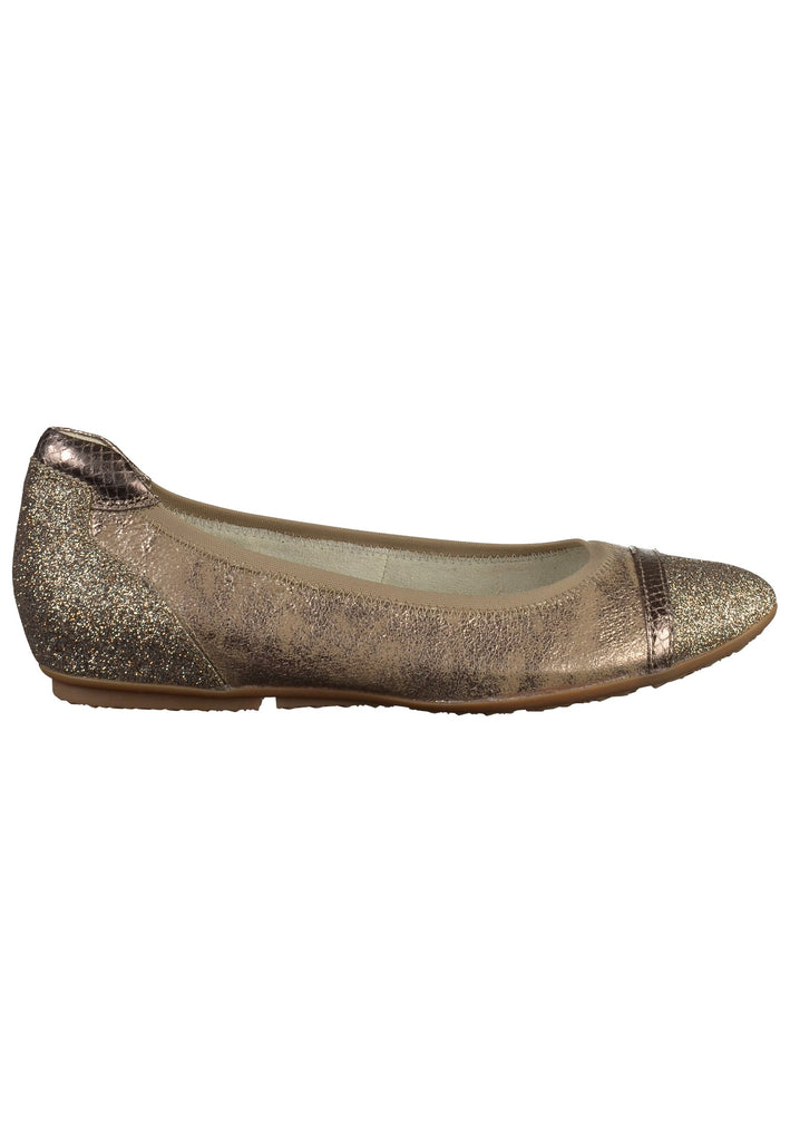 Tamaris Ballerinas Lederimitat/Textil Pepper