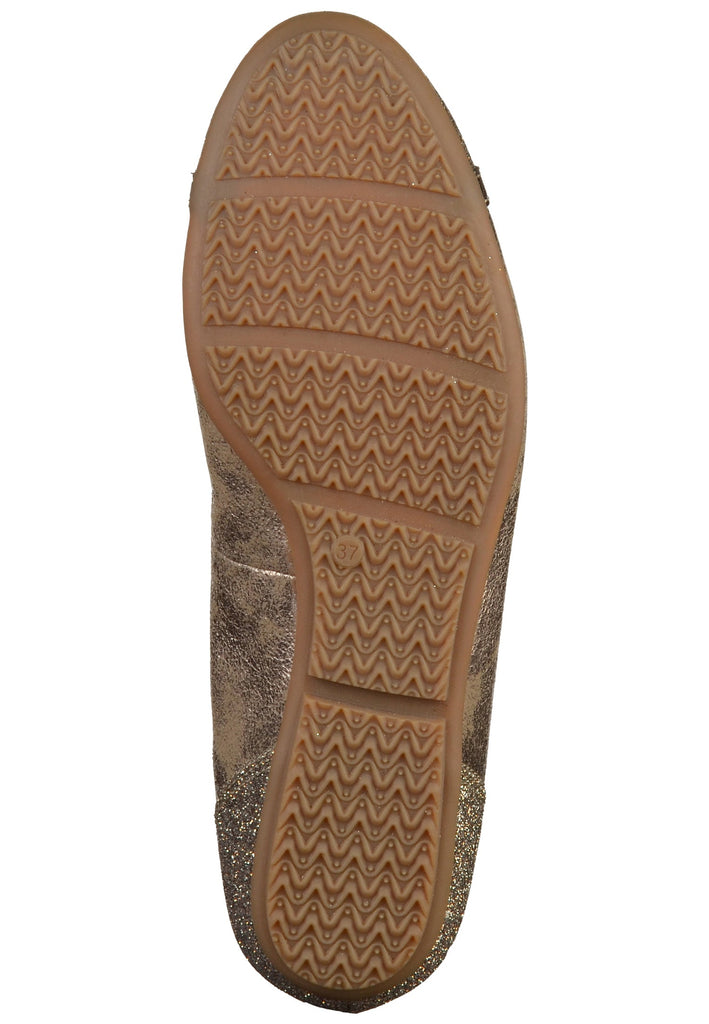 Tamaris Ballerinas Lederimitat/Textil Pepper