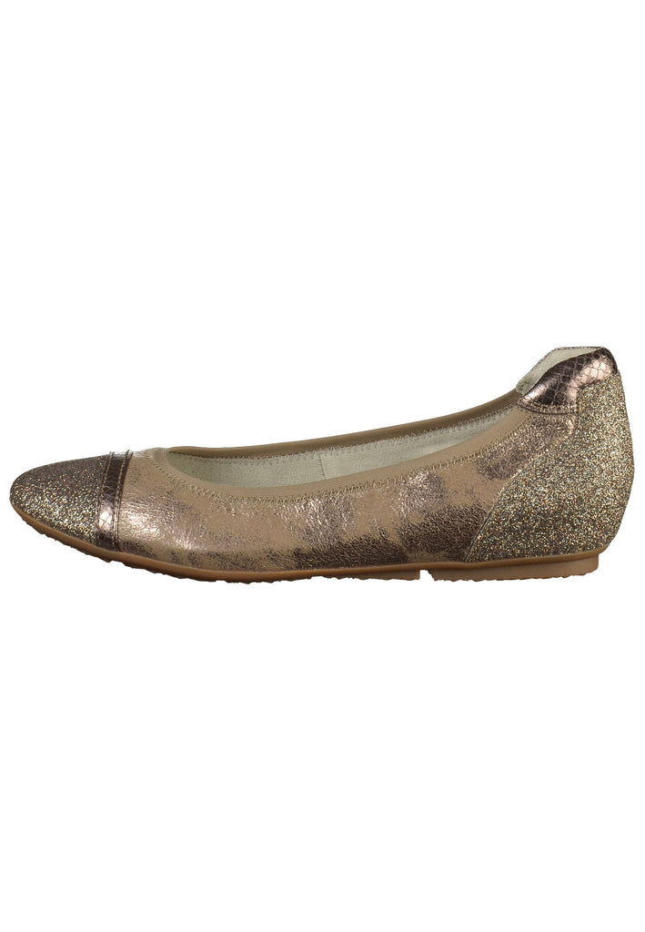 Tamaris Ballerinas Lederimitat/Textil Pepper