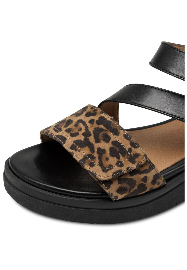 Tamaris Comfort Sandalen Leder Schwarz