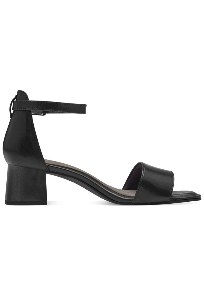 Tamaris Comfort Sandalen Nappaleder Schwarz