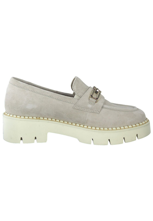 Tamaris Comfort Slipper Leder Beige