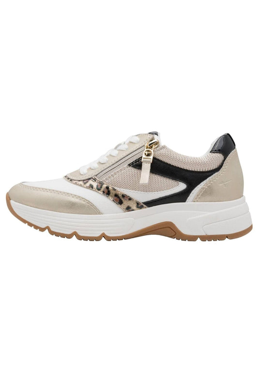 Tamaris Comfort Sneaker Leder/Textil Beige