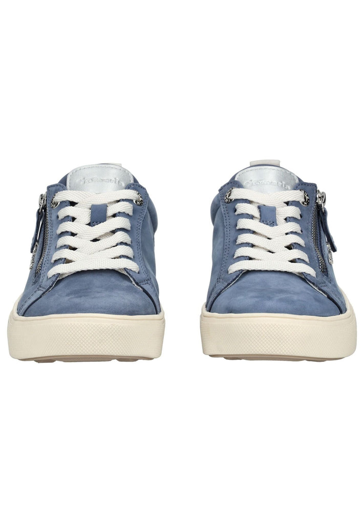 Tamaris Comfort Sneaker Leder/Textil Denim