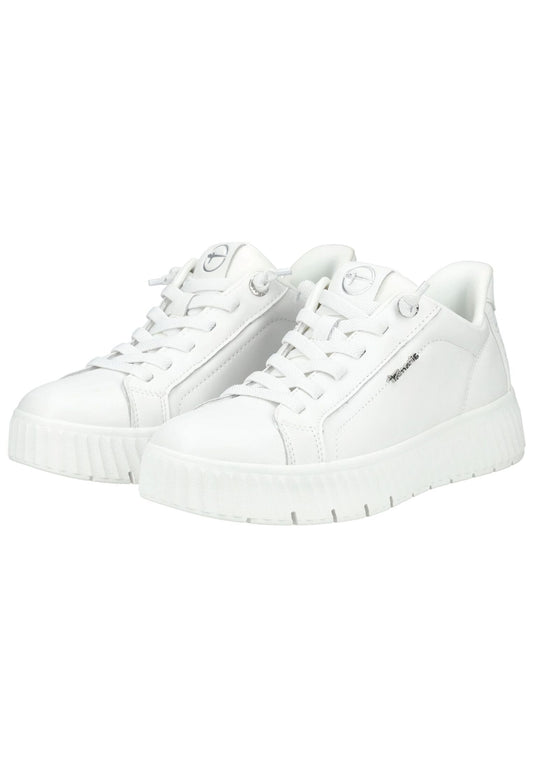 Tamaris Comfort Sneaker Leder/Textil Weiß