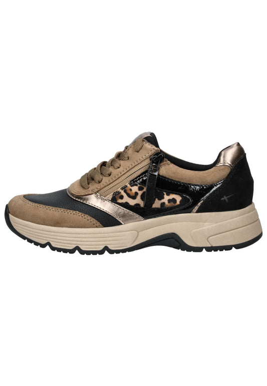 Tamaris Comfort Sneaker Lederimitat/Textil Pepper