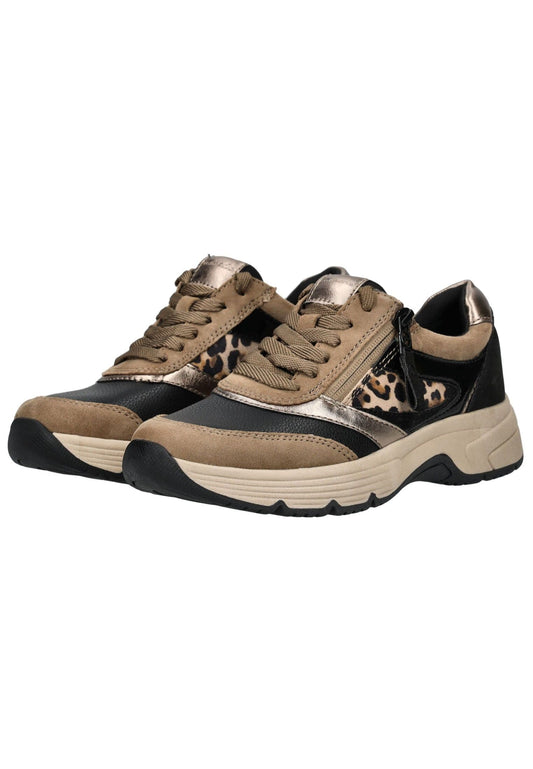Tamaris Comfort Sneaker Lederimitat/Textil Pepper