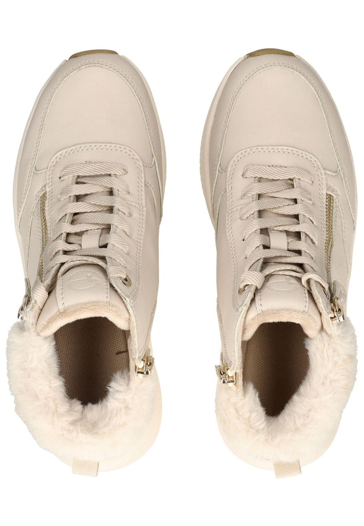 Tamaris Comfort Sneaker Synthetik/Textil Ivory