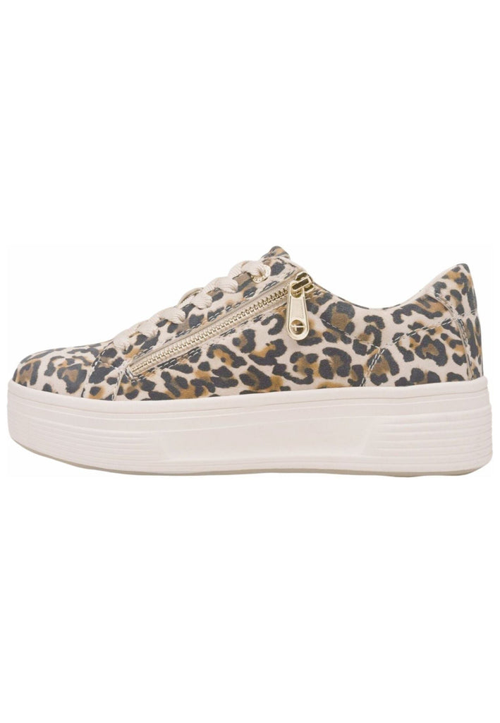 Sneaker Tamaris Comfort Sneaker Leder/Textil Leopard