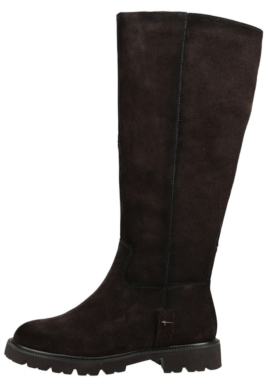 Tamaris Comfort Stiefel Veloursleder/Textil Mocca