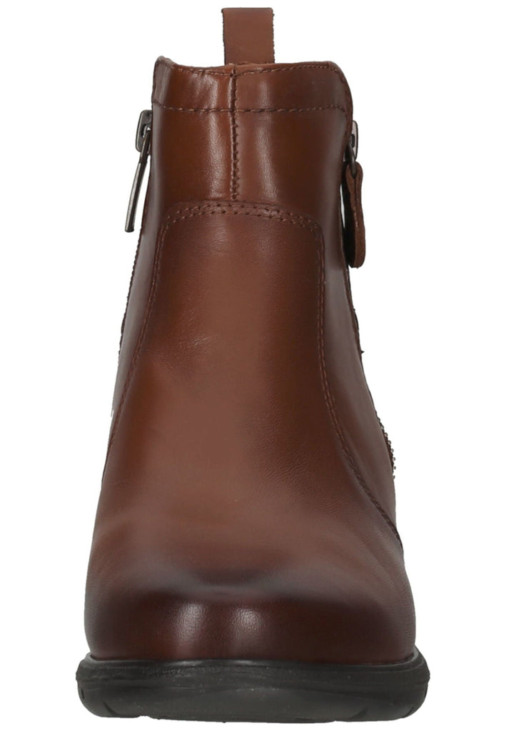 Tamaris Comfort Stiefelette Leder Cognac