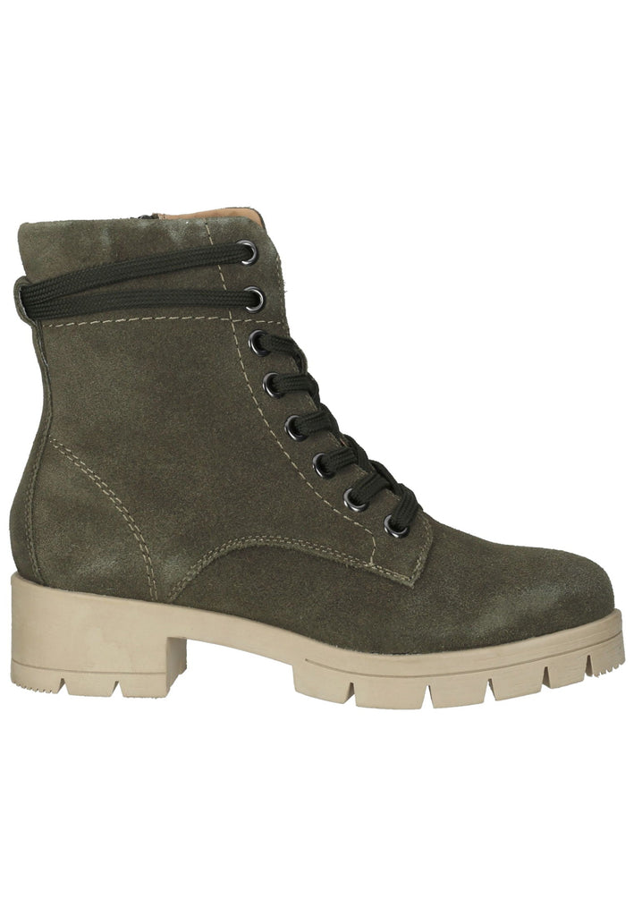 Tamaris Comfort Stiefelette Leder Khaki Warmfutter