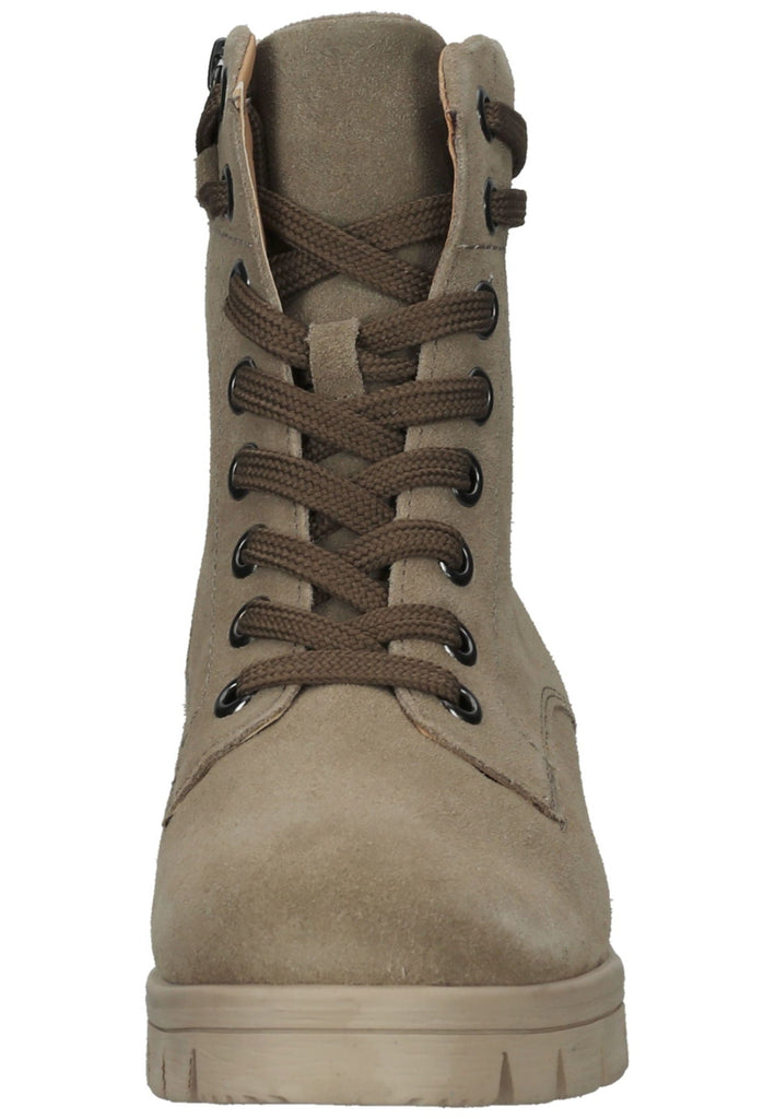 Tamaris Comfort Stiefelette Leder Taupe Warmfutter