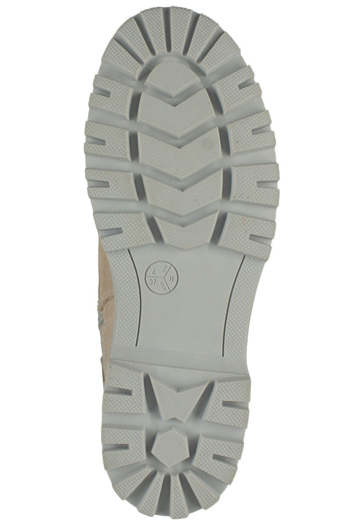 Tamaris Comfort Stiefelette Leder/Textil Hellgrau