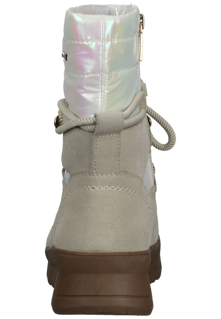 Tamaris Comfort Stiefelette Leder/Textil Ivory Warmfutter