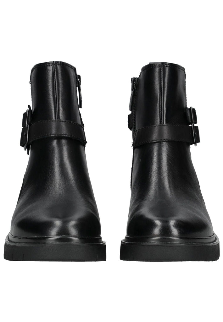 Tamaris Comfort Stiefelette Leder/Textil Schwarz Warmfutter
