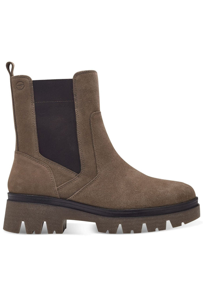 Tamaris Comfort Stiefelette Veloursleder/Textil Pepper Warmfutter