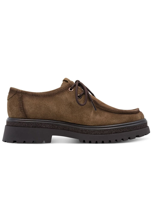 Tamaris Halbschuhe Leder Camel