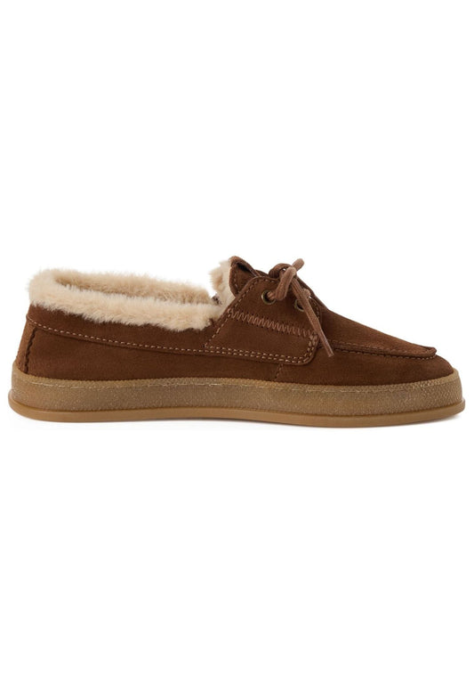 Tamaris Halbschuhe Leder Cognac