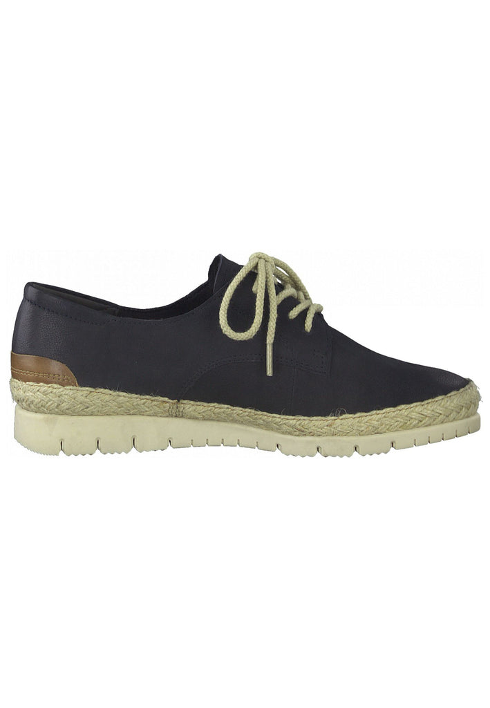 Tamaris Halbschuhe Leder Navy