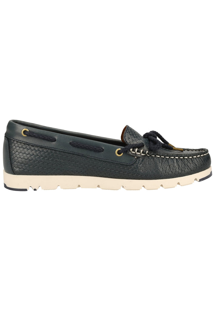 Tamaris Halbschuhe Leder Navy