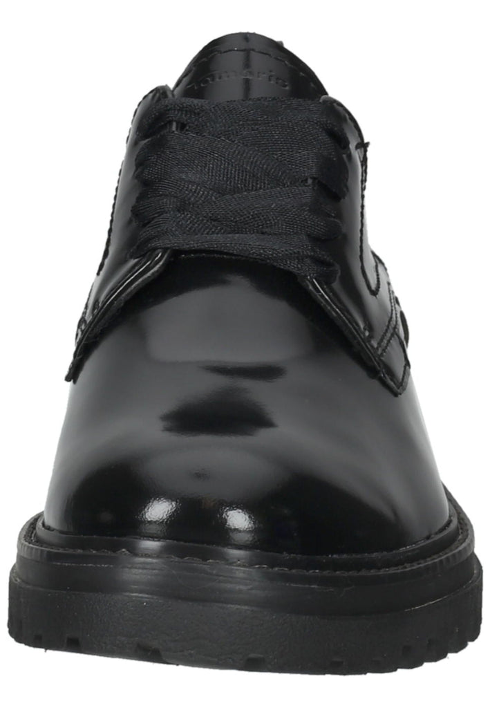 Tamaris Halbschuhe Leder Schwarz Lack