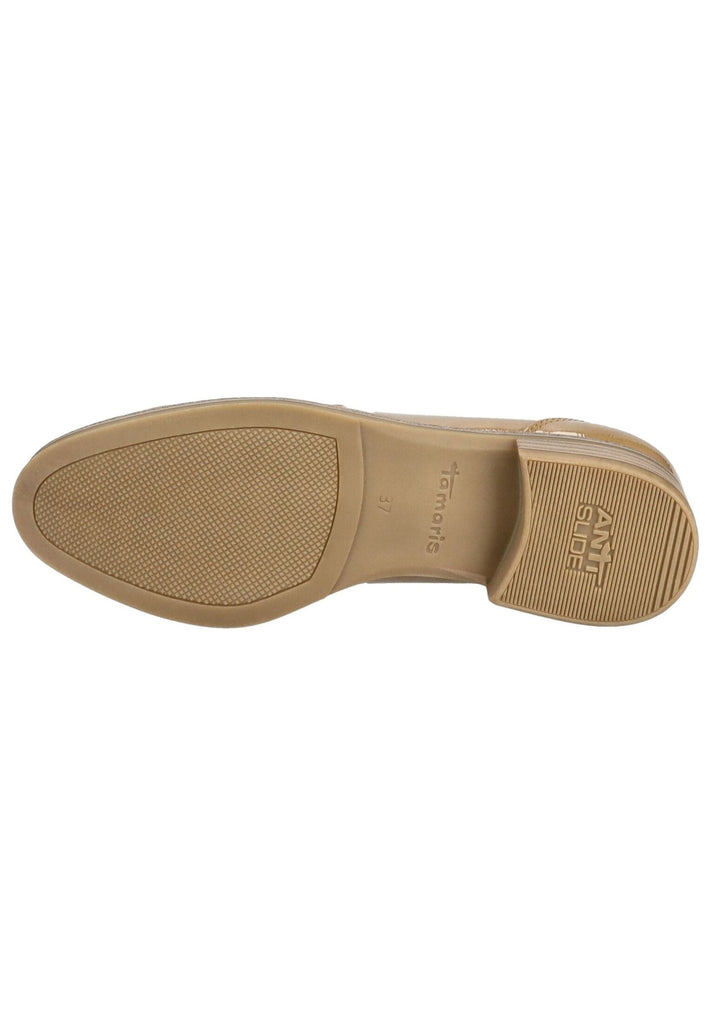 Tamaris Halbschuhe Lederimitat Camel