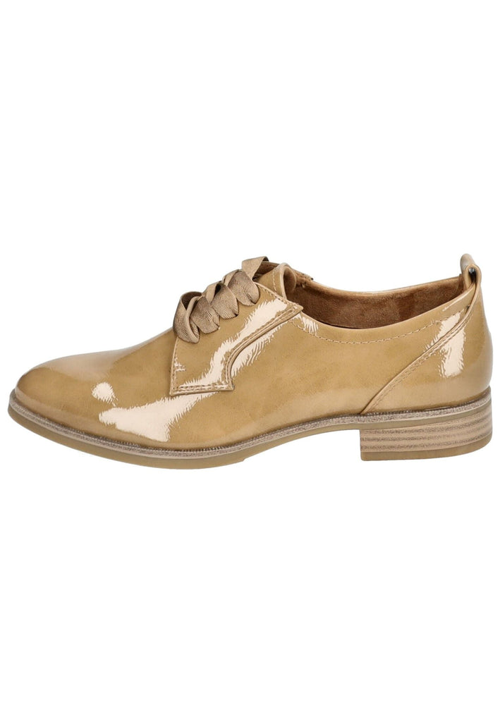 Tamaris Halbschuhe Lederimitat Camel