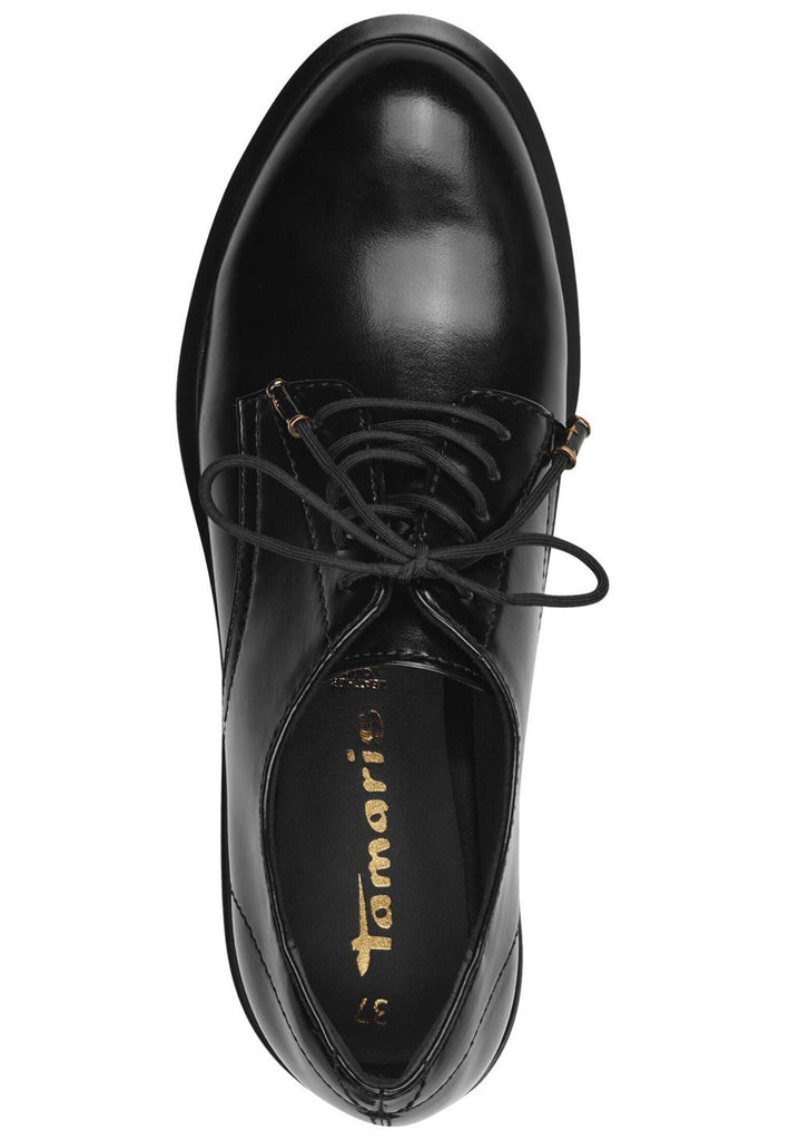 Tamaris Halbschuhe Lederimitat Schwarz