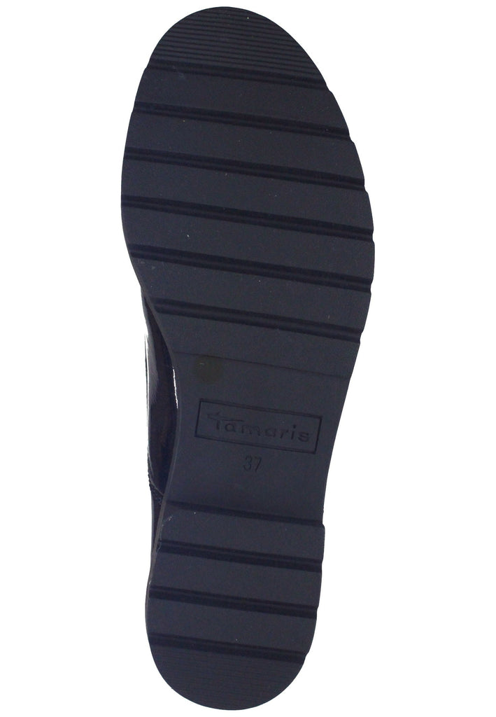 Tamaris Halbschuhe Lederimitat Schwarz