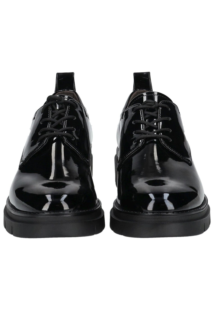 Tamaris Halbschuhe Lederimitat Schwarz Lack