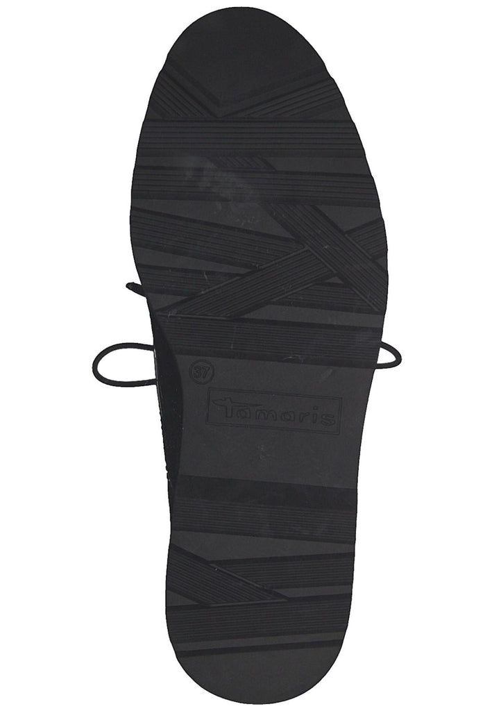 Tamaris Halbschuhe Lederimitat Schwarz Lack