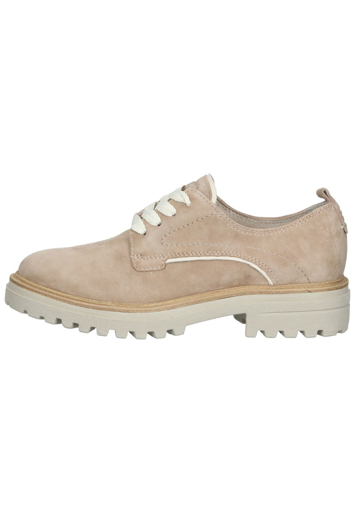 Halbschuhe Tamaris Halbschuhe Leder Taupe