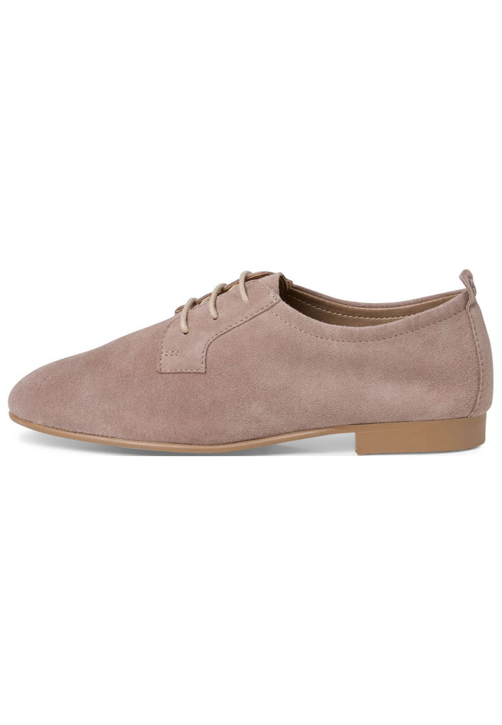 Halbschuhe Tamaris Halbschuhe Veloursleder Taupe