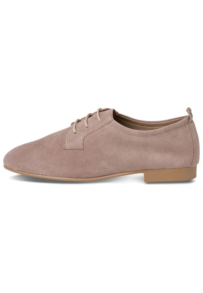 Tamaris Halbschuhe Veloursleder Taupe