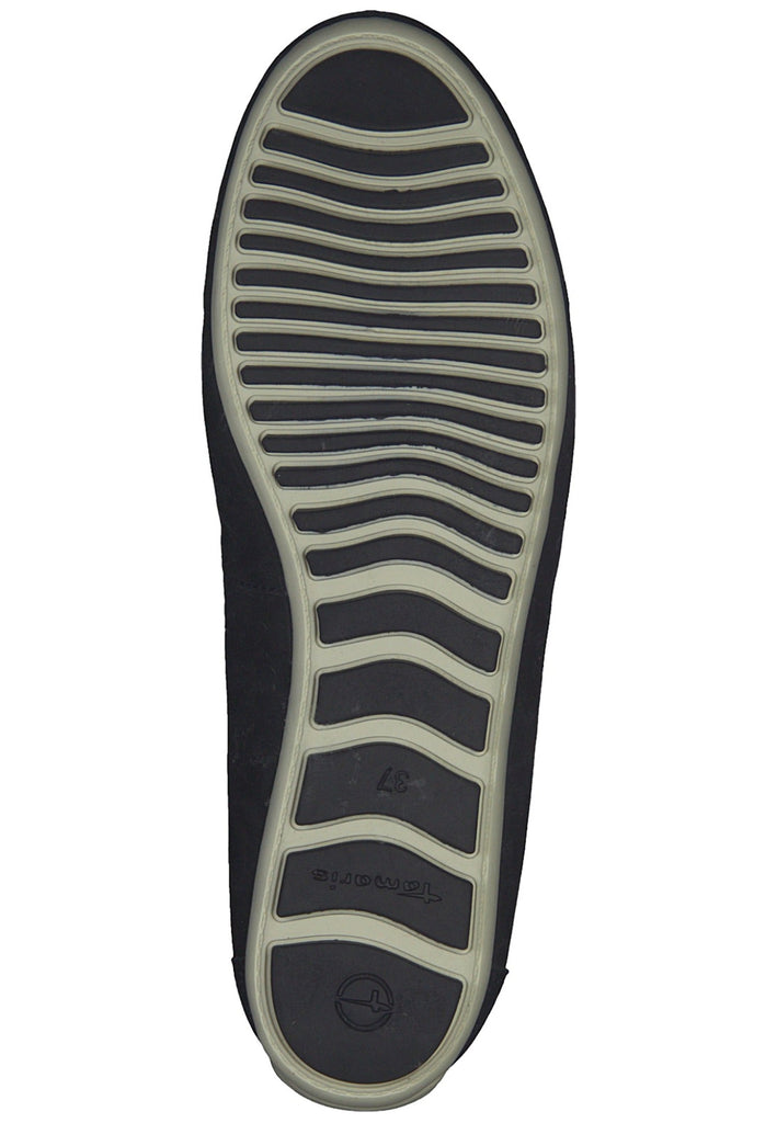 Tamaris Mokassin Nubukleder Navy