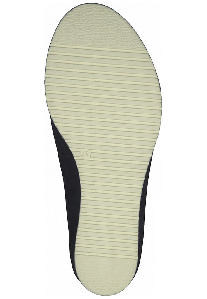 Tamaris Pantoletten Glattleder Schwarz