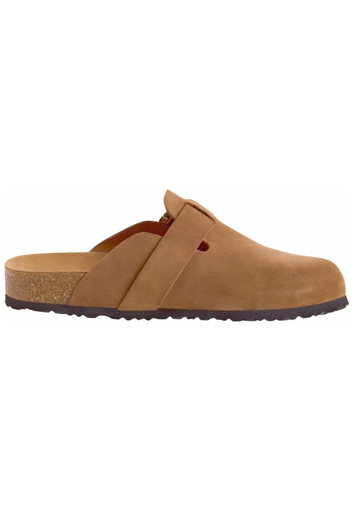 Tamaris Pantoletten Leder Cognac