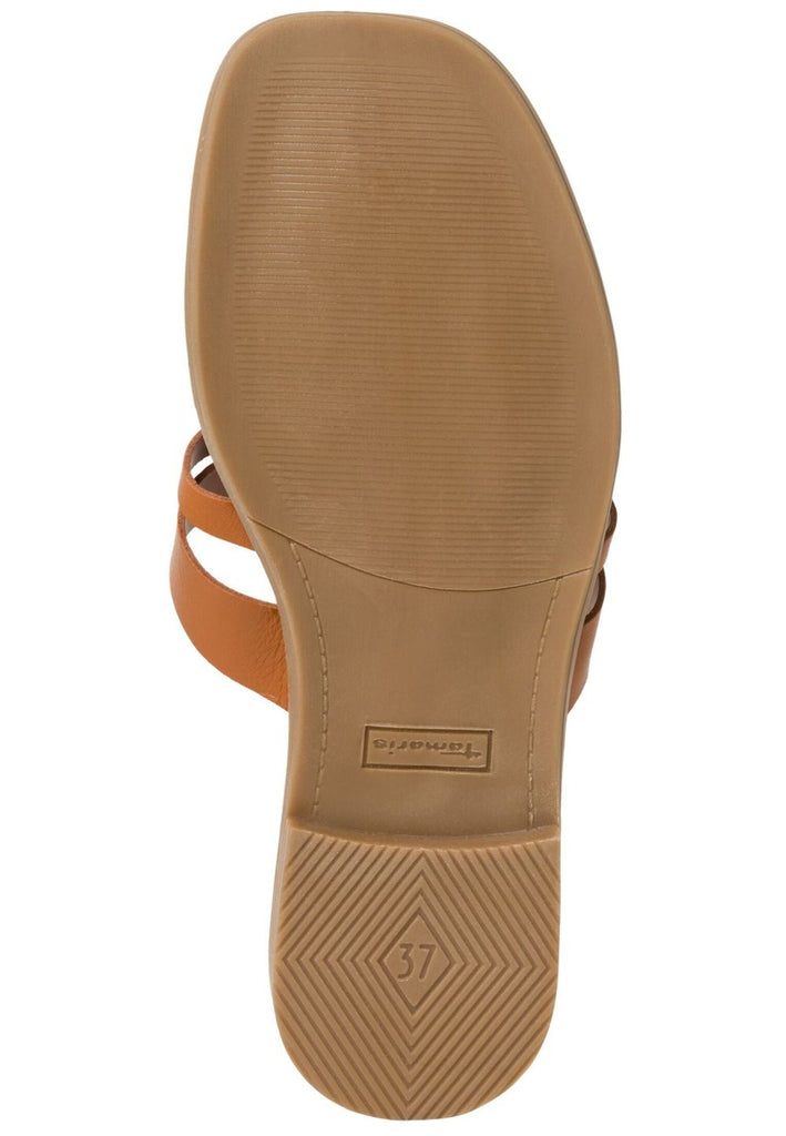 Tamaris Pantoletten Leder Cuoio