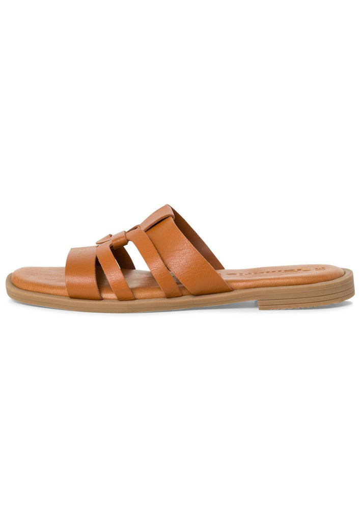 Tamaris Pantoletten Leder Cuoio