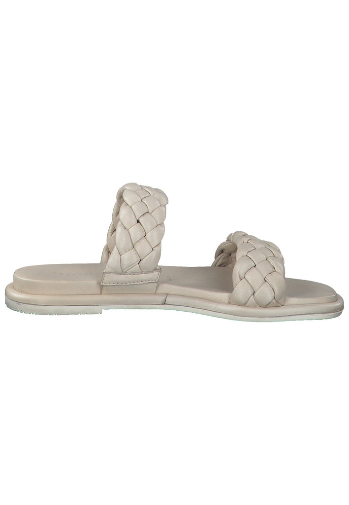 Tamaris Pantoletten Leder Ivory